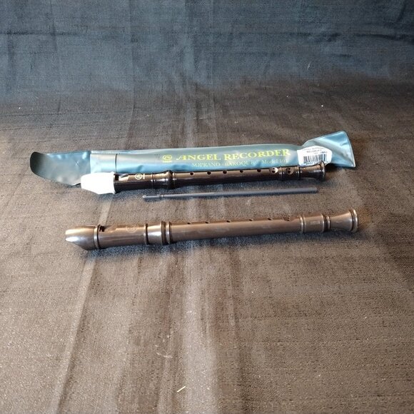 Two - Peripole Angel Soprano Halo Recorder with case - Picture 2 of 9